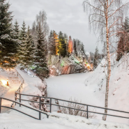 Экскурсия «В Карелию в мини-группе. Рускеальский мрамор и тот самый ретропоезд» фотографии