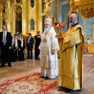Патриаршее богослужение в Петропавловском соборе 2017 фотографии
