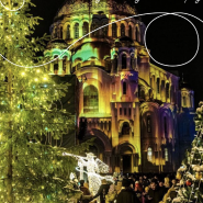 Световое Рождественское шоу в Кронштадте 2026 фотографии