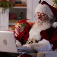 Поздравление с Новым годом от Дедушки Мороза по видеосвязи фотографии