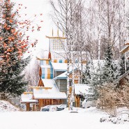 Сказочные Новогодние праздники в деревне Мандроги 2023 фотографии