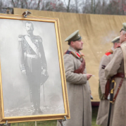 Интерактивная выставка у Ратной палаты «Солдаты первой мировой» фотографии