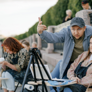 Арт-пикники и мастер-классы по рисованию на свежем воздухе от студии Artista фотографии