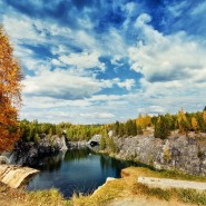 Экскурсия в Карелию: Горный парк «Рускеала» и водопады фотографии