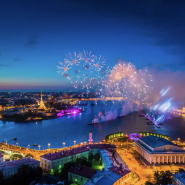 Салют на День Победы 2026 с теплохода! фотографии