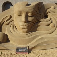 Фестиваль песчаных скульптур — 2019 «Затерянные миры» фотографии