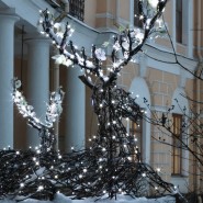 Новогодний проект «Зимний сказочный сад» в музее-заповеднике «Павловск» 2018/19 фотографии