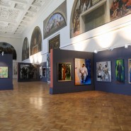 Весенняя выставка педагогов в Парадных залах Музея Академии художеств 2022 фотографии