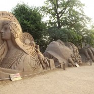 Фестиваль песчаных скульптур-2018 «Мировые шедевры» фотографии