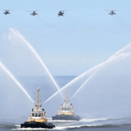 Первая сводная тренировка боевых кораблей ВМФ фотографии