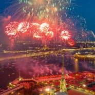 Салют Победы в Санкт-Петербурге 2022 фотографии