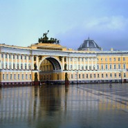 Здание Главного штаба и Триумфальная арка Главного штаба фотографии