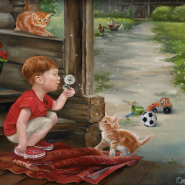 Выставка «В красках о жизни» фотографии