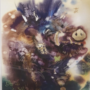 Выставка из акварельных коллекций «Благородные звезды» фотографии