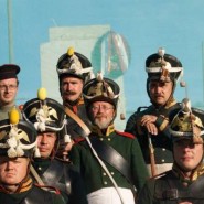 Развод караула Гатчинского Лейб-Гвардии Егерского полка фотографии
