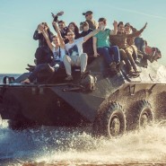Военно-морской фестиваль для всей семьи на пляже Финского залива 2017 фотографии