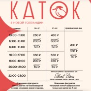 Каток в Новой Голландии сезон 2021/22 фотографии