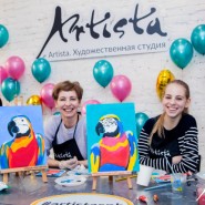 Мастер-класс «Картина за три часа» в Санкт-Петербурге фотографии