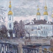 Выставочный проект «Наследники ленинградской школы живописи. Свежим взглядом» фотографии