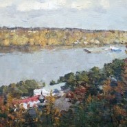 Выставка «Зелёный шум. Левитановский Плёс глазами современных художников» фотографии