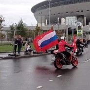 Открытие мотосезона в Санкт-Петебурге 2024 фотографии