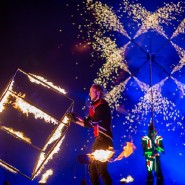 Фестиваль огня «Рождественская звезда» 2021 фотографии