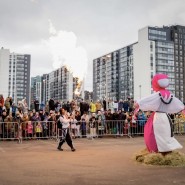 Праздник Масленица в ТРК Охта Молл фотографии