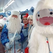Новогодняя театрализованная программа в движущемся поезде «Полярный Экспресс» фотографии