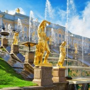 Сезон фонтанов в Петергофе 2021 фотографии