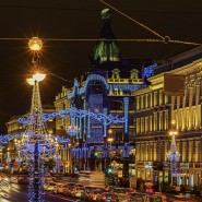 Новогодний Петербург и самые красивые ёлки города 2026 фотографии