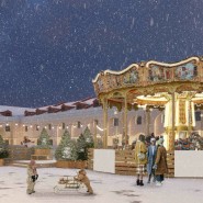 Зима в Никольских рядах 2023/24 фотографии