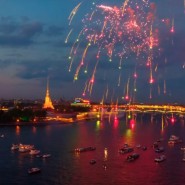 Салют на День Победы 2024 с теплохода фотографии