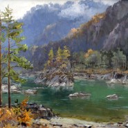 Выставка работ Василия Куксы «Алтай — души моей исток» фотографии