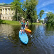 Прогулки на САП-борде в Санкт-Петербурге фотографии