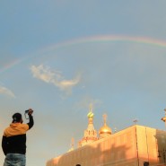 Концертная программа Футбольной деревни на Конюшенной площади фотографии
