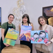 Мастер-класс «Картина за три часа» в Санкт-Петербурге в художественной студии Artista фотографии