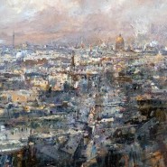 Выставка живописи Романа Ляпина «Основание» фотографии