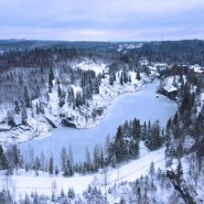 Новогодняя экскурсия «Чудо Карельской природы — Мраморный каньон Рускеала» фотографии