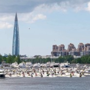 Закрытие гидросезона в Санкт-Петербурге 2021 фотографии