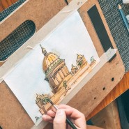 Арт-пикники: рисуем в городских парках и на террасах кафе фотографии