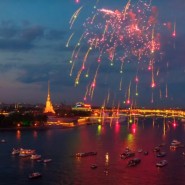 Салют на День победы с борта теплохода 2023 фотографии