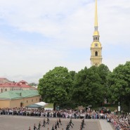 Церемония развода Почетного караула в Петропавловской крепости 2025 фотографии