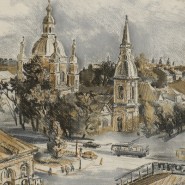 Выставка «Петербург в графике» фотографии