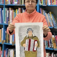 Выставка «Два поколения. Образы Победы в рисунках и графике» фотографии