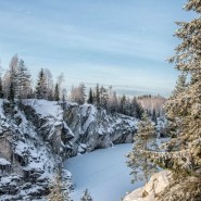 Новогодняя экскурсия «Чудо Карельской природы — Мраморный каньон Рускеала» фотографии