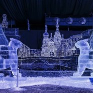 Фестиваль ледовых скульптур «КроншЛёд» 2026 фотографии