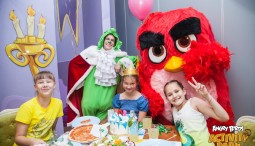 День Рождения ребенка в семейном парке развлечений Angry Birds Activity Park