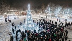 Праздник «Морская зимняя сказка» в парке «Остров фортов» 2021/22