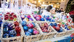 Рождественская ярмарка на Московской площади 2016