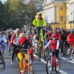 Всероссийский Велопарад в Санкт-Петербурге 2017